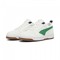 [해외]푸마 트레이너 Rebound V6 LO75 Years 139964925 Warm White / Archive Green / Puma Navy / Gold / Pristine