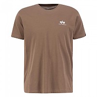 [해외]알파 인더스트리 Basic Small 로고 반팔 티셔츠 140027910 Brown / 183