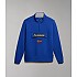 [해외]나파피리 Burgee 1 하프 지퍼 스웨트셔츠 140072701 Blue Mazarin B5A