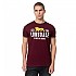 [해외]LONSDALE Blagh 반팔 티셔츠 7140206552 Oxblood / Yellow / White