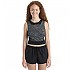 [해외]아이스브레이커 125 ZoneKnit Cropped Merino 스포츠 브라 로우 임팩트 12140125362 Black / Snow / Aop