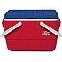 [해외]IGLOO COOLERS 견고한 휴대용 냉각기 Pcinic Retro 24L 4139833324 Red / Blue