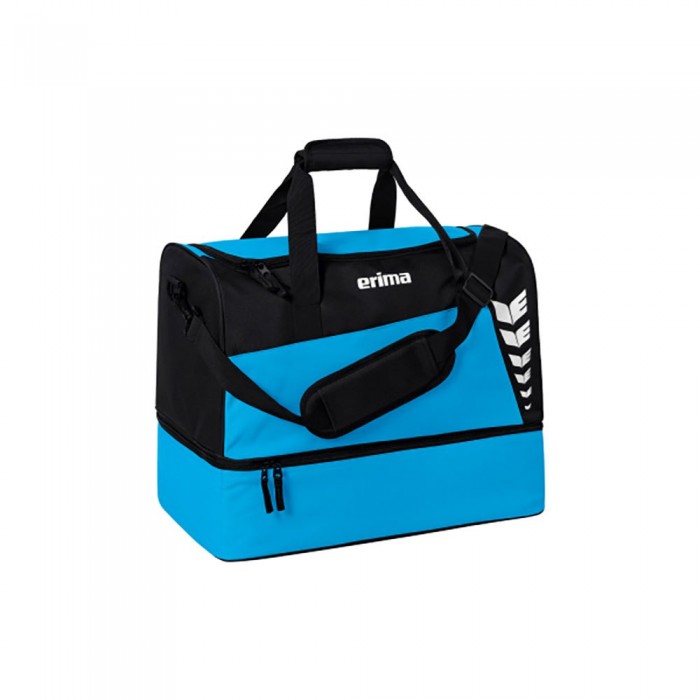 [해외]ERIMA Six Wings Bottom Compartment 94.5L 가방 3140273400 Curacao / Black