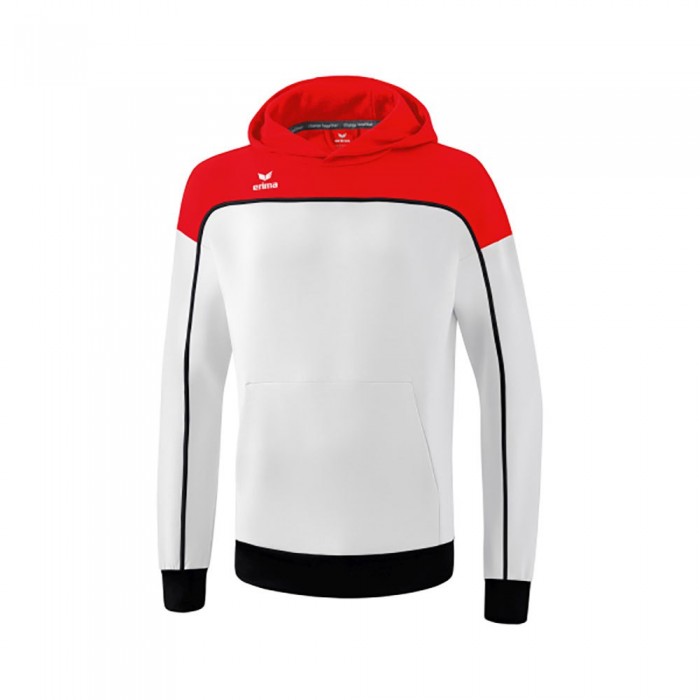 [해외]ERIMA Change 후드티 3140272822 White / Red / Black