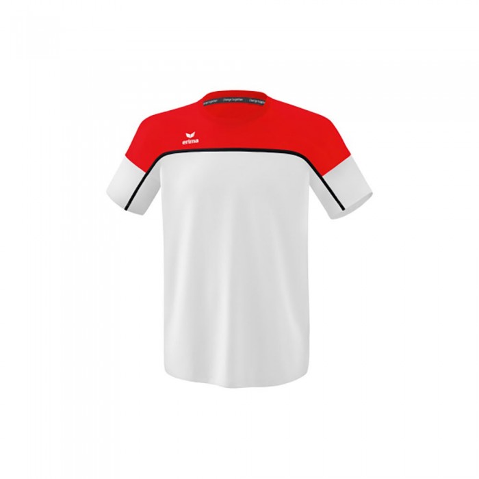 [해외]ERIMA Change 반팔 티셔츠 3140272904 White / Red / Black