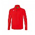 [해외]ERIMA Liga Star Polyester Training 풀지퍼 스웨트셔츠 3140273071 Red / White