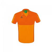 [해외]ERIMA Six Wings 반팔 폴로 셔츠 3140273456 New Orange / Orange