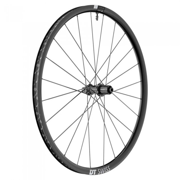 [해외]디티스위스 GR 1600 Spline 25 28´´ CL Disc Tubeless 자갈 뒷바퀴 1138748459 Black