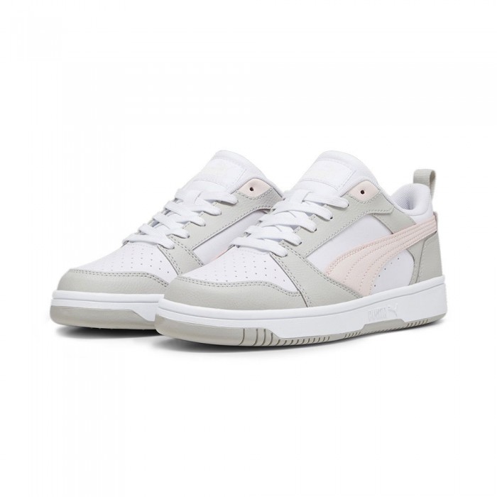 [해외]푸마 Rebound v6 Low 운동화 139964929 Puma White / Frosty Pink / Cool Light Gray