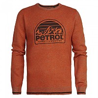 [해외]PETROL INDUSTRIES 라운드넥 스웨터 251 140154138 Orange Rust