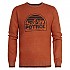 [해외]PETROL INDUSTRIES 라운드넥 스웨터 251 140154138 Orange Rust