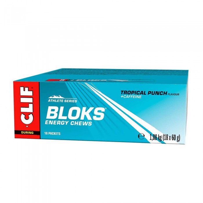 [해외]CLIF 트로피컬 펀치 에너제틱 구미 박스 60g 18 단위 7140346300 Multicolor