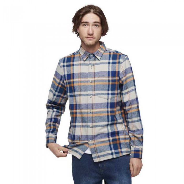 [해외]블랙 다이아몬드 Project Flannel 긴팔 셔츠 4140177004 Pewter / Indigo Plaid