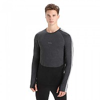 [해외]아이스브레이커 긴팔 베이스 레이어 125 ZoneKnit™ 5139550679 Jet Hthr / Blk / Metro H / Cb