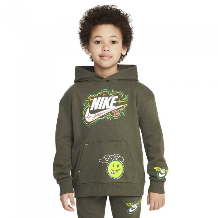 [해외]나이키 KIDS Pull-Over 후드티 15139793419 Cargo Khaki