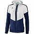 [해외]ERIMA Tracktop Squad 자켓 6138486197 White / New Navy / Slate Grey