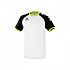 [해외]ERIMA Zenari 3.0 티셔츠 7138682643 White / Black / Lime Pop