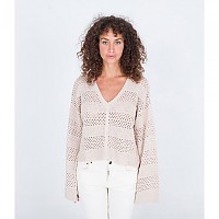 [해외]헐리 브이넥 스웨터 Easy Times Crochet 14140363336 Moonlight