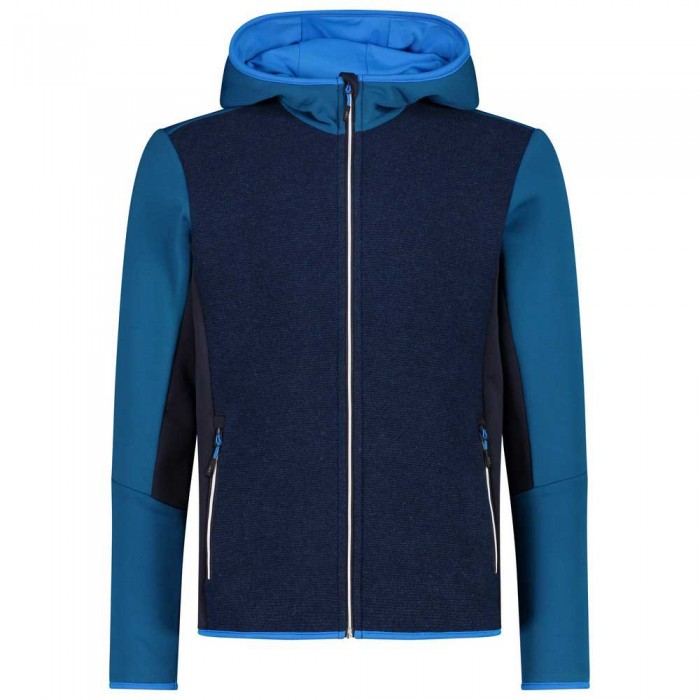 [해외]CMP Fix Hood 32M2257 후드가 달린 양털 4140222204 Dark Turquoise