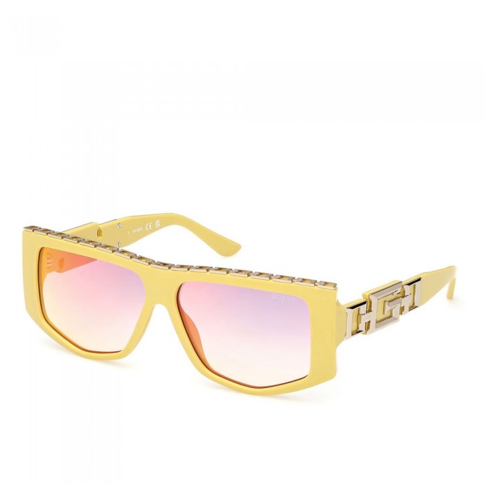 [해외]GUESS 색안경 GU7914 140367159 Shiny Yellow / Blue Mirror