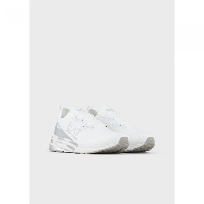 [해외]EA7 EMPORIO 아르마니 Crusher Distance Kni 운동화 140340811 White / Silver