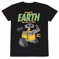 [해외]HEROES Pixar Walle Cleaning The Earth 반팔 티셔츠 140364623 Black