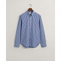 [해외]간트 Slim Stripe 긴팔 셔츠 140290634 College Blue