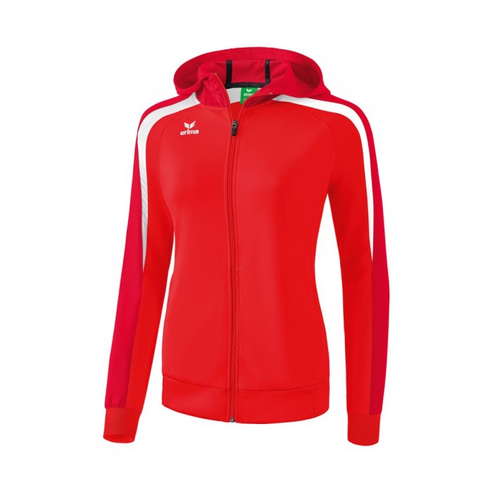 [해외]ERIMA Training Liga 2.0 Avec Hood 자켓 3138487938 Red / Tango Red / White