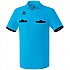 [해외]ERIMA Referee Saragossa 반팔 티셔츠 3138486558 Curacao / Black