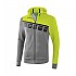 [해외]ERIMA Training 자켓 3138487377 Grey Marl / Lime Pop / Black