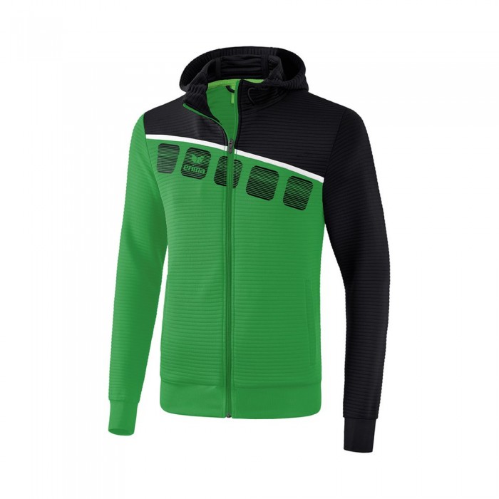 [해외]ERIMA Training 자켓 3138487411 Emerald / Black / White