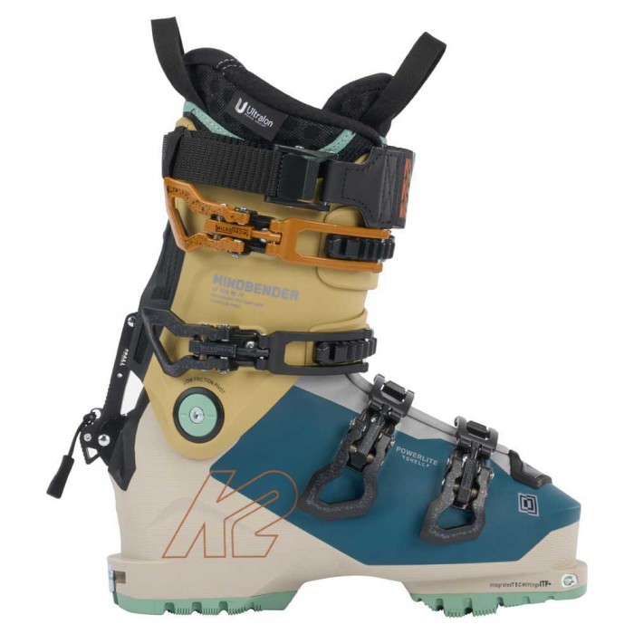 [해외]K2 Mindbender 115 Lv 여성 스키 부츠 5140220723 Blue / Light Gray / Tan