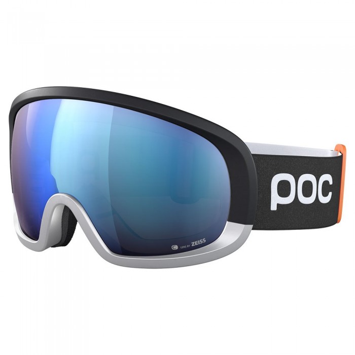 [해외]POC Fovea Mid Race 스키 고글 5139833074 Uranium Black / Argentite Silver