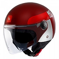 [해외]MT 헬멧s Street S Inboard 오픈 페이스 헬멧 9139979847 Matt Red
