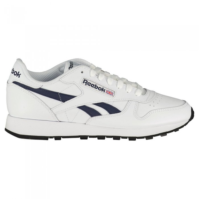 [해외]리복 CLASSICS Classic Leather 운동화 139979743 White / Vector Navy / Core Black