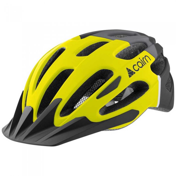 [해외]CAIRN Prism XTR MTB 헬멧 1137566284 Neon Yellow Black