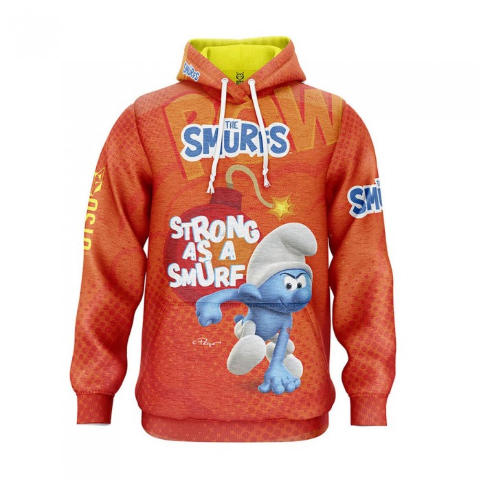 [해외]OTSO Smurfs Strong 후드티 6140419510 Orange