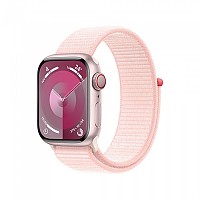 [해외]APPLE Series 9 GPS+Cellular Sport Loop 45 mm watch 14140371259 Pink / Light Pink