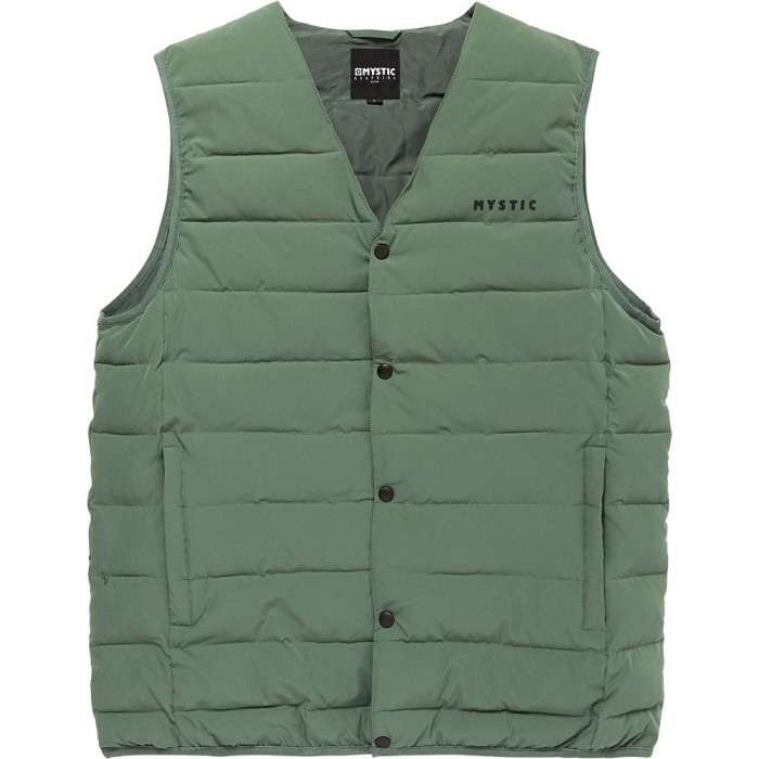 [해외]MYSTIC Quilted Bodywarmer 조끼 14140370046 Brave Green