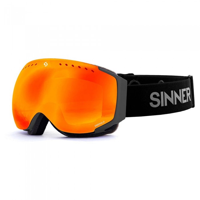 [해외]SINNER Emerald 스키 고글 4140316822 Matte Dark Grey