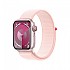 [해외]APPLE Series 9 GPS+Cellular Sport Loop 45 mm watch 3140371259 Pink / Light Pink