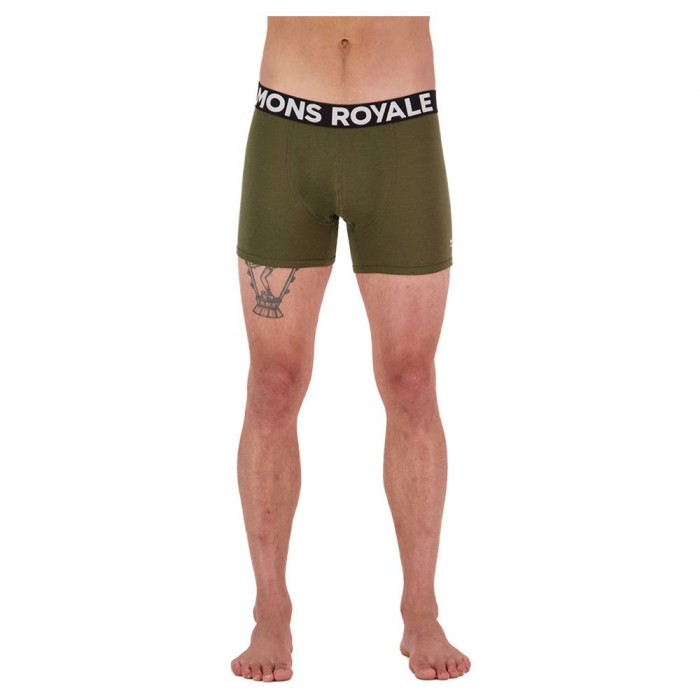 [해외]MONS ROYALE Hold´em Shorty 복서 브리프 3140287115 Dark Olive