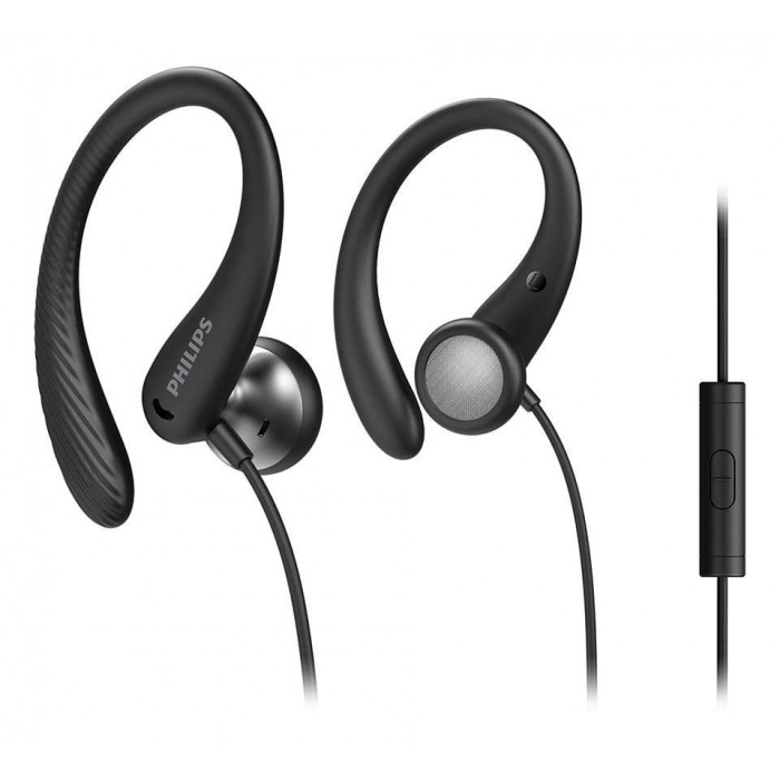 [해외]PHILIPS Taa1105bk/00 무선 스포츠 헤드폰 138457981 Black