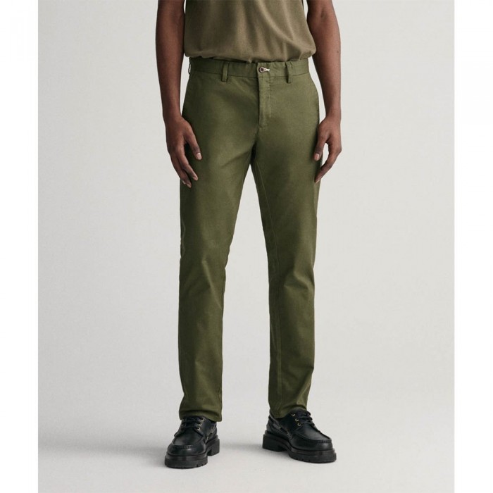 [해외]간트 Slim Chinos 치노 팬츠 140388148 Juniper Green