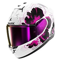 [해외]샤크 D-Skwal 3 Mayfer 풀페이스 헬멧 9140367311 White / Violet / Anthracite