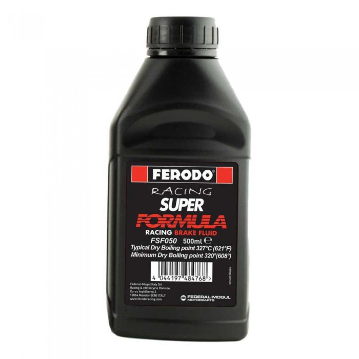 [해외]FERODO 500ml DOT4 Super Formula 브레이크 오일 9140348710 Silver