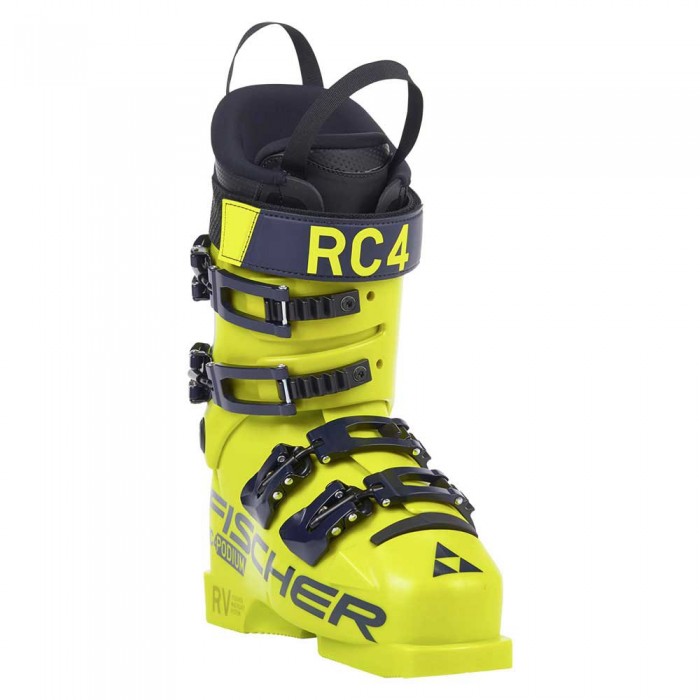 [해외]FISCHER Rc4 Podium Lt 70 주니어 알파인 스키 부츠 5139383315 Yellow / Yellow