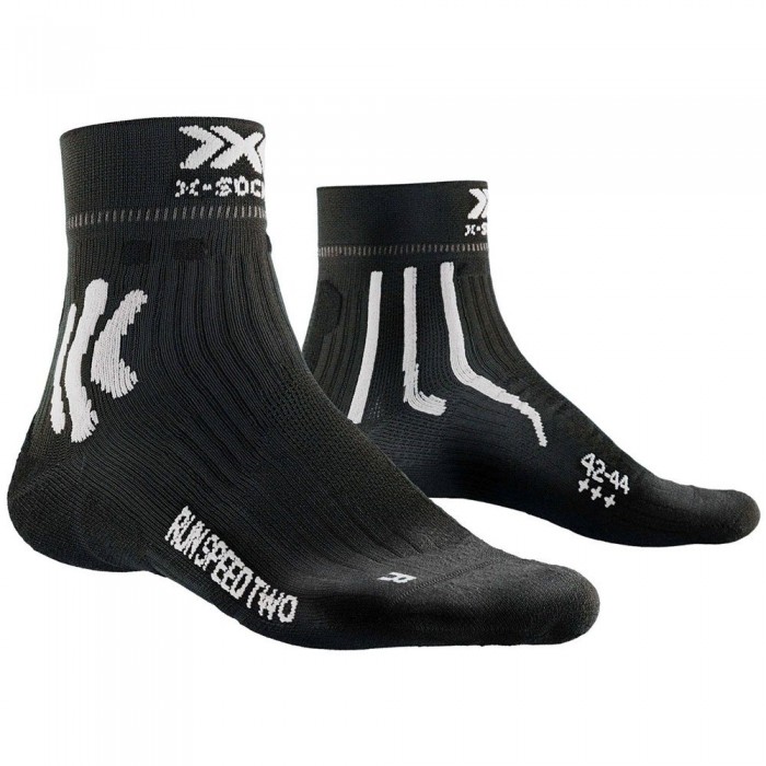 [해외]X-SOCKS Run Speed Two 4.0 양말 4140084046 Opal Black / Arctic White