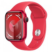 [해외]APPLE Series 9 GPS 41 mm Sport Band watch 12140375062 Red