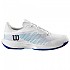 [해외]윌슨 클레이 신발 Kaos Swift 1.5 12140434232 White / Blue Atoll / Lapis Blue